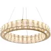 Стеклянная подвесная люстра Magnelli 4037/03/08P прозрачная Stilfort