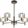 Стеклянная потолочная люстра Elan CL241151 цилиндр Citilux