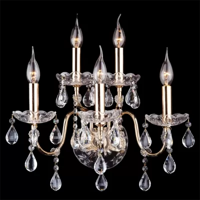 Бра 3600 3600/5 золото / прозрачный хрусталь Eurosvet