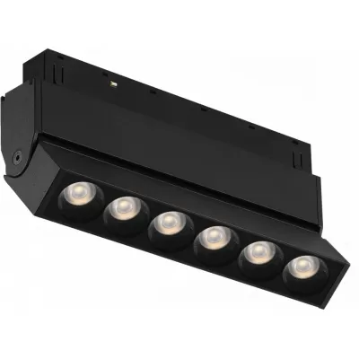 Трековый светильник Vision48/22 4822-003-L120-6W-38DG-3000K-BK iLedex