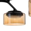 Стеклянная потолочная люстра Espace CL243141 цилиндр Citilux