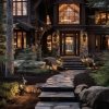 Стеклянный настенный фонарь уличный Prato 100021W цилиндр прозрачный Loft It