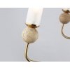 Стеклянная потолочная люстра HIGH LIGHT LH53251 цилиндр белая Ambrella