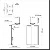 Бра Fabo 2767/1W цилиндр Odeon Light