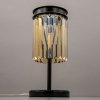 Хрустальный интерьерная настольная лампа Мартин CL332812 цилиндр Citilux