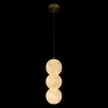 Подвесной светильник Beads 10530/3P бежевый форма шар Loft It