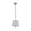Подвесной светильник Sade 2690-1P конус серый Favourite