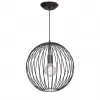 Подвесной светильник V4270-1/1S форма шар черный Vitaluce Подвесной светильник V4270-1/1S форма шар черный Vitaluce