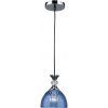 Стеклянный подвесной светильник Leki WD3629/1P-CR-BL