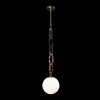Стеклянный подвесной светильник Chain 10128P Mult форма шар белый Loft It
