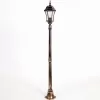 Стеклянный наземный фонарь  91308L Gb прозрачный Oasis Light