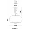 Подвесная люстра Halo A7054SP-8CC Artelamp