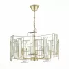 Хрустальная подвесная люстра Giano SLE103403-05 прозрачная Evoluce