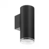 Настенный светильник Wsl-Gu10 WSL-GU10/W14B цилиндр черный Wolta