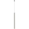 Трековый светильник Focus Led TR156-1-5W3K-PT серый цилиндр Maytoni