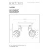 Спот Paulien 08927/02/66 черный Lucide