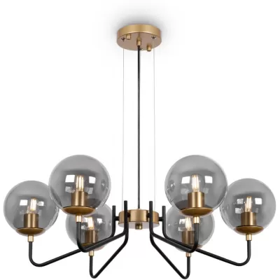 Подвесная люстра Moricio FR5140PL-06GB Freya