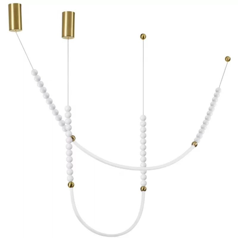 Подвесной светильник Monella 6639/24CL белый Odeon Light Подвесной светильник Monella 6639/24CL белый Odeon Light