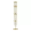 Стеклянный торшер York 4788/12F прозрачный Odeon Light