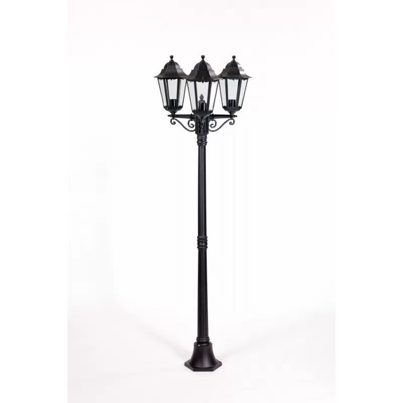 Стеклянный наземный фонарь PETERSBURG M 79808MB Bl прозрачный Oasis Light Стеклянный наземный фонарь PETERSBURG M 79808MB Bl прозрачный Oasis Light