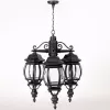 Стеклянный уличный светильник подвесной  83470L/3 Bl прозрачный Oasis Light Стеклянный уличный светильник подвесной  83470L/3 Bl прозрачный Oasis Light
