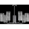 Стеклянная потолочная люстра Ifa 1063-307 прозрачная цилиндр Rivoli