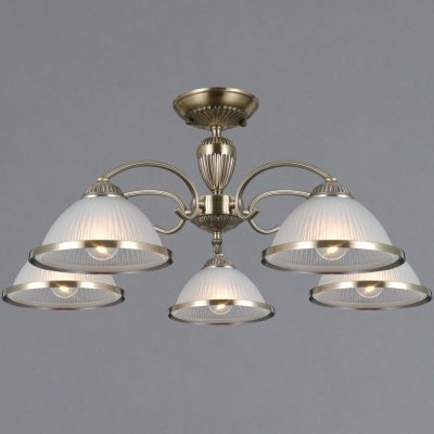 Стеклянная потолочная люстра  IL0596-5CSQ-25 AB AREZZO