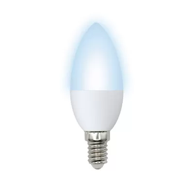 Светодиодный лампочка светодиодная  LED-C37-7W/NW/E14/FR/NR картон Volpe