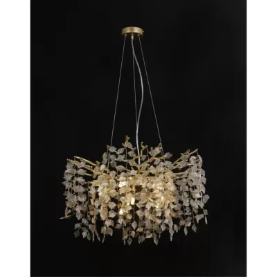 Подвесная люстра Cavriglia OML-52803-08 Omnilux цвет янтарь