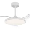 Потолочная люстра Slim Fan 9008 белая Mantra