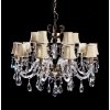 Подвесная люстра Bianca LDP 66251-15 конус белая Lumina Deco