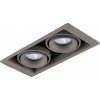 Точечный светильник Lumme DL18615/02WW-SQ Silver Grey/Black серый