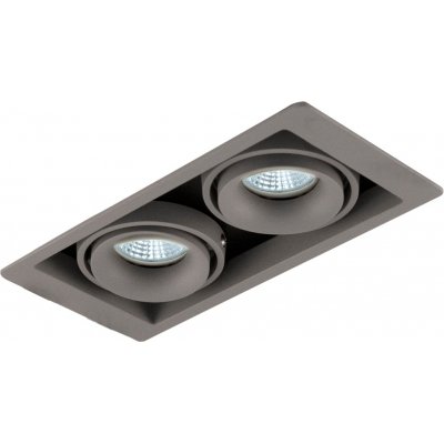Точечный светильник Lumme DL18615/02WW-SQ Silver Grey/Black