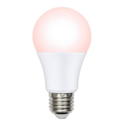 Лампочка светодиодная  LED-A60-9W/SCEP/E27/FR/DIM IP65 PLO65WH Uniel