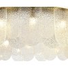 Стеклянная подвесная люстра Delizia VL3185P12 прозрачная Vele Luce