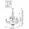 Подвесная люстра Classic 700514 Osgona