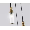 Стеклянный подвесной светильник HIGH LIGHT LH55252 прозрачный цилиндр Ambrella