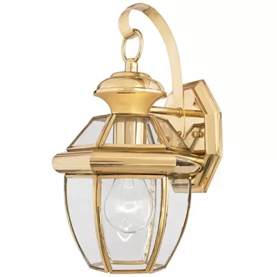 Настенный светильник уличный Newbury QZ-NEWBURY2-S-PB Quoizel