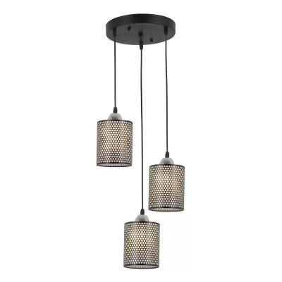 Подвесной светильник  MD.6146-3-P BK+CH Imex