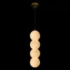 Подвесной светильник Beads 10530/4P форма шар бежевый Loft It