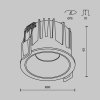 Точечный светильник Alfa LED DL043-01-15W4K-RD-W-1 Maytoni