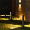 Стеклянный наземный светильник Dwell NC-003121-80-DG прозрачный