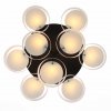 Стеклянная потолочная люстра Foresta SL483.402.09 цилиндр белая ST Luce