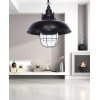 Стеклянный подвесной светильник Proddi LDP 11687 BK цилиндр прозрачный Lumina Deco