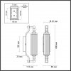 Стеклянное бра Tolero 4943/1W цилиндр прозрачное Odeon Light