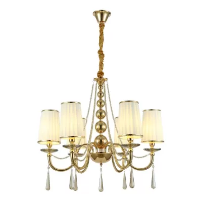 Подвесная люстра Fabione LDP 1200-6 F.GD Lumina Deco