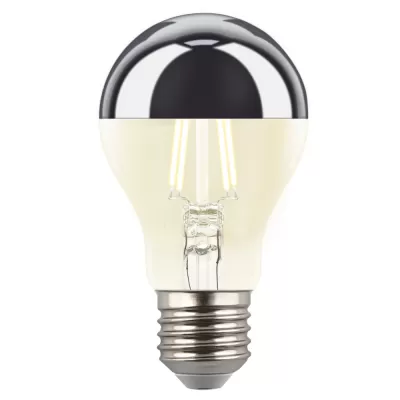 Лампочка светодиодная SKY LED-A60-4W/3000K/E27/CL MIRROR/CHROME PLS02WH Uniel Лампочка светодиодная SKY LED-A60-4W/3000K/E27/CL MIRROR/CHROME PLS02WH Uniel