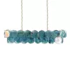 Стеклянная подвесная люстра Lolly 10492/1200R Blue Loft It