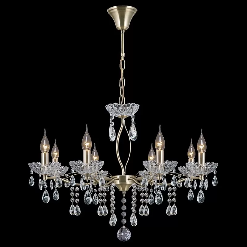 Подвесная люстра  IL0265-8PSQ-39 AB Подвесная люстра  IL0265-8PSQ-39 AB