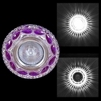 Точечный светильник  00757-9.0-001CN MR16+LED3W CL+PP для натяжного потолка